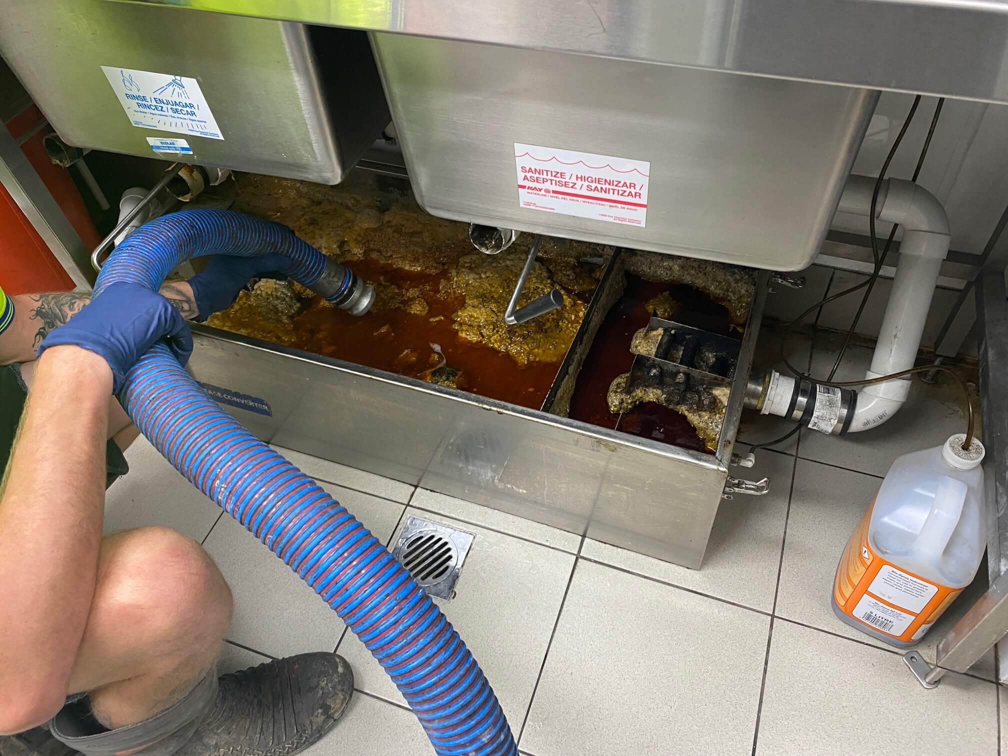 Grease Trap Cleaning in Denton